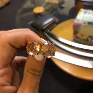 Rose Gold Oversized Studs